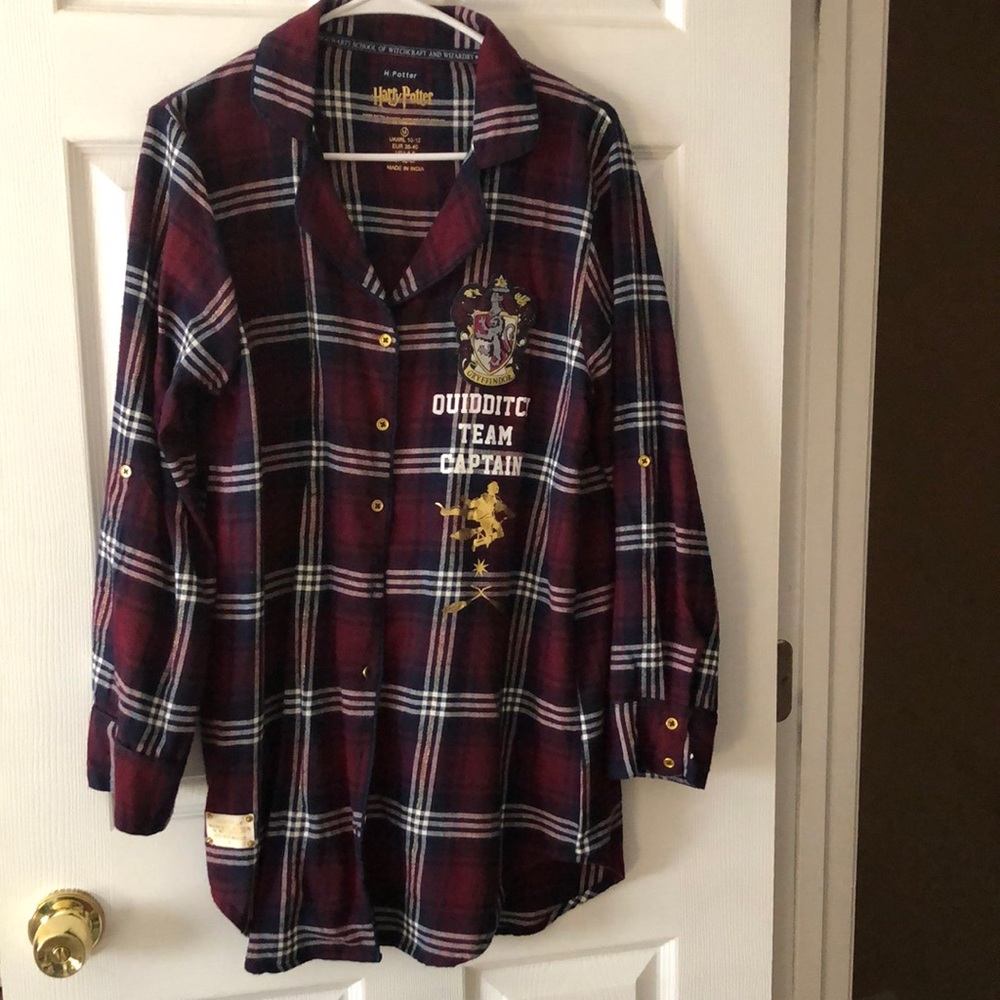 Harry Potter Quidditch flannel